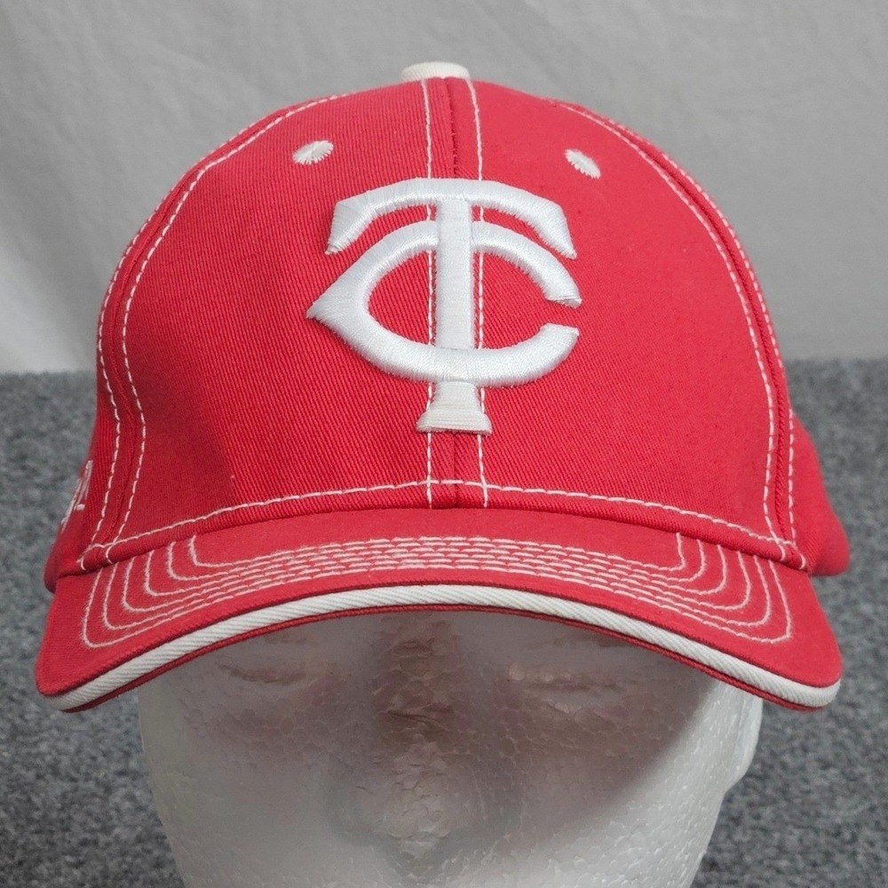 Minnesota Twins Hat Red CSB SJU Saint Johns Benedict Red Strapback Cap College